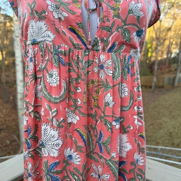Emerson Fry India Collection Angel Dress 2 in Chelsea Floral size XS